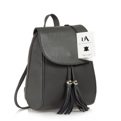Rucsac dama din piele naturala DiAmanti Giuseppe Grigio Scuro